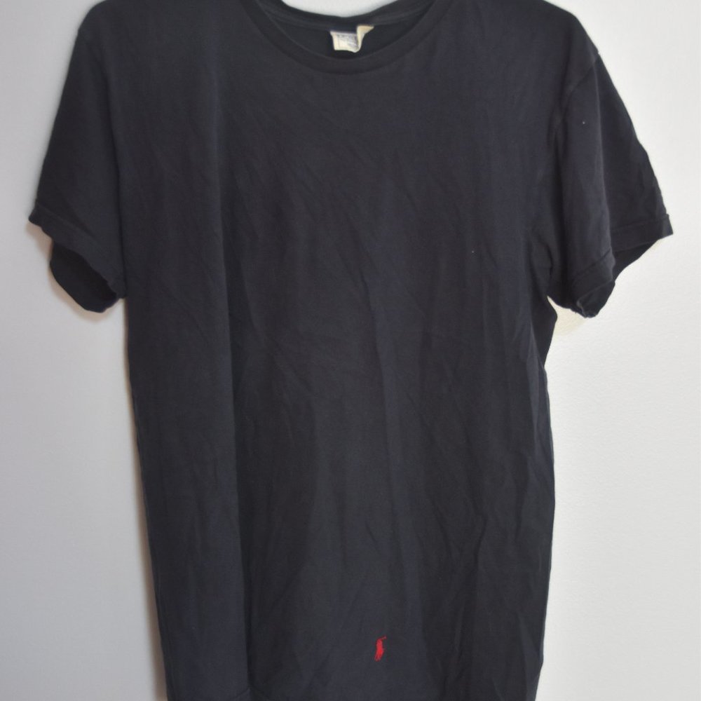 Polo by Ralph Lauren Plain Black T Size Medium